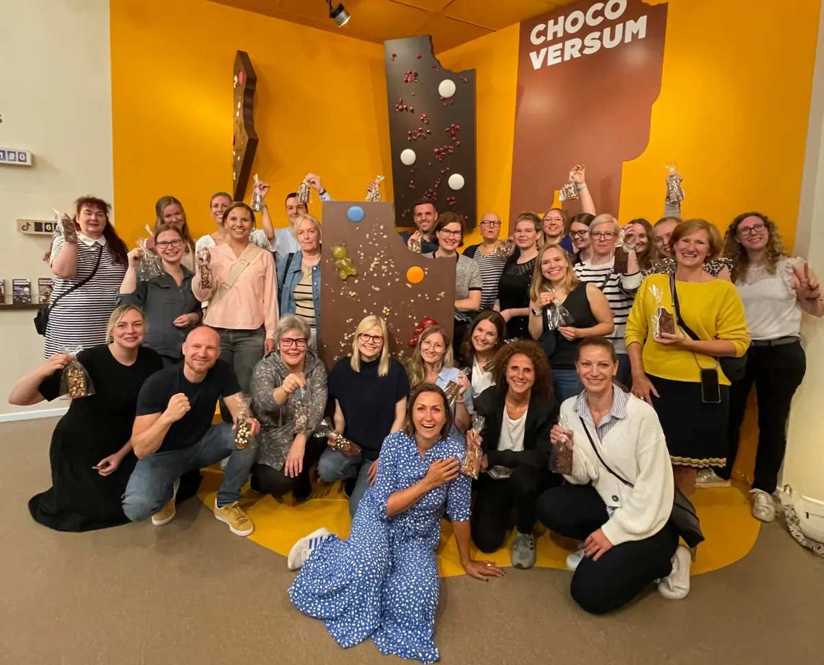 Gruppenfoto vom Abschlusstreffen der ersten Mission: Selfmade